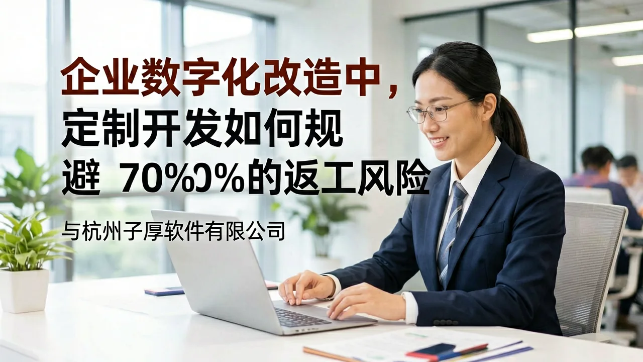 企业数字化改造中,定制开发如何规避70%的返工风险