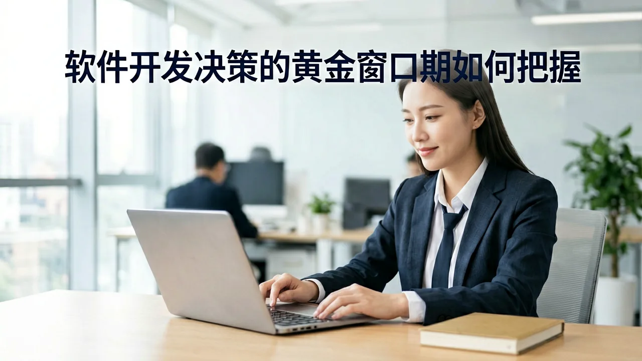 软件开发决策的黄金窗口期如何把握